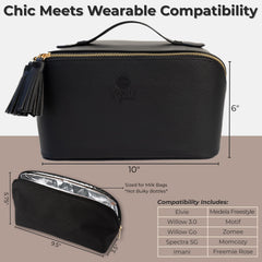 Sonny & Sloane bag with waterproof lining protects gear from spills and moisture.