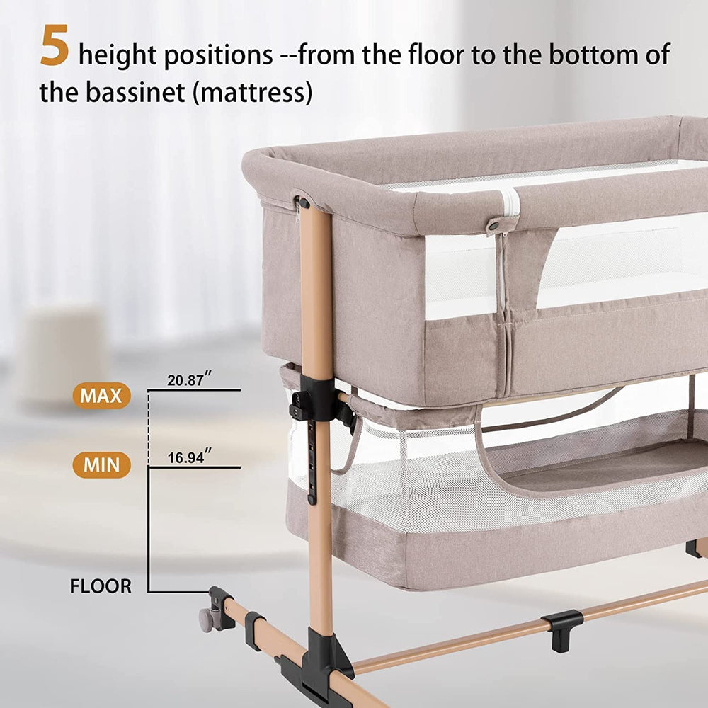 Soobaby unzip mosquito net enables baby to crawl and explore safely.