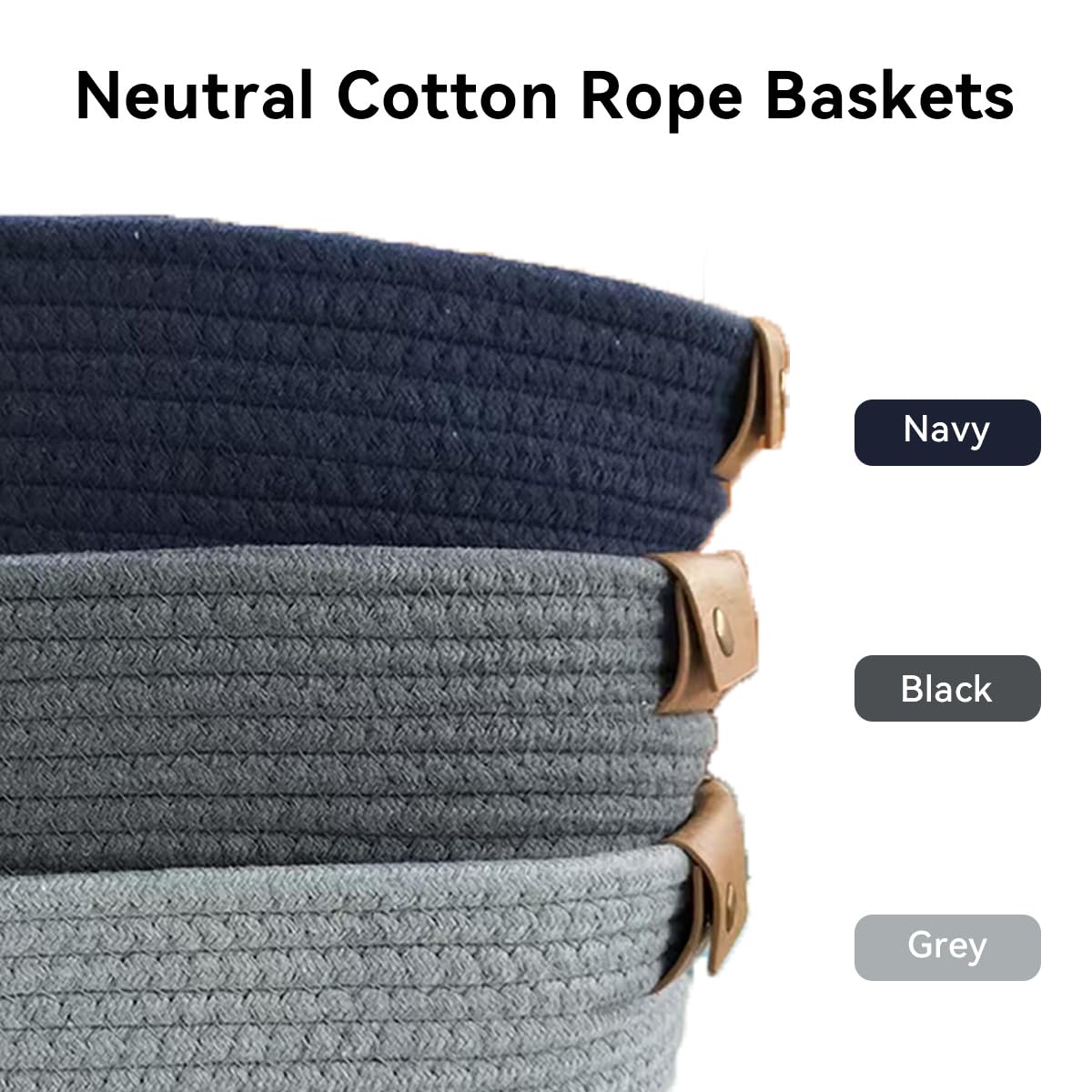 SOORXIEIN cotton laundry basket simplifies sorting and transport.