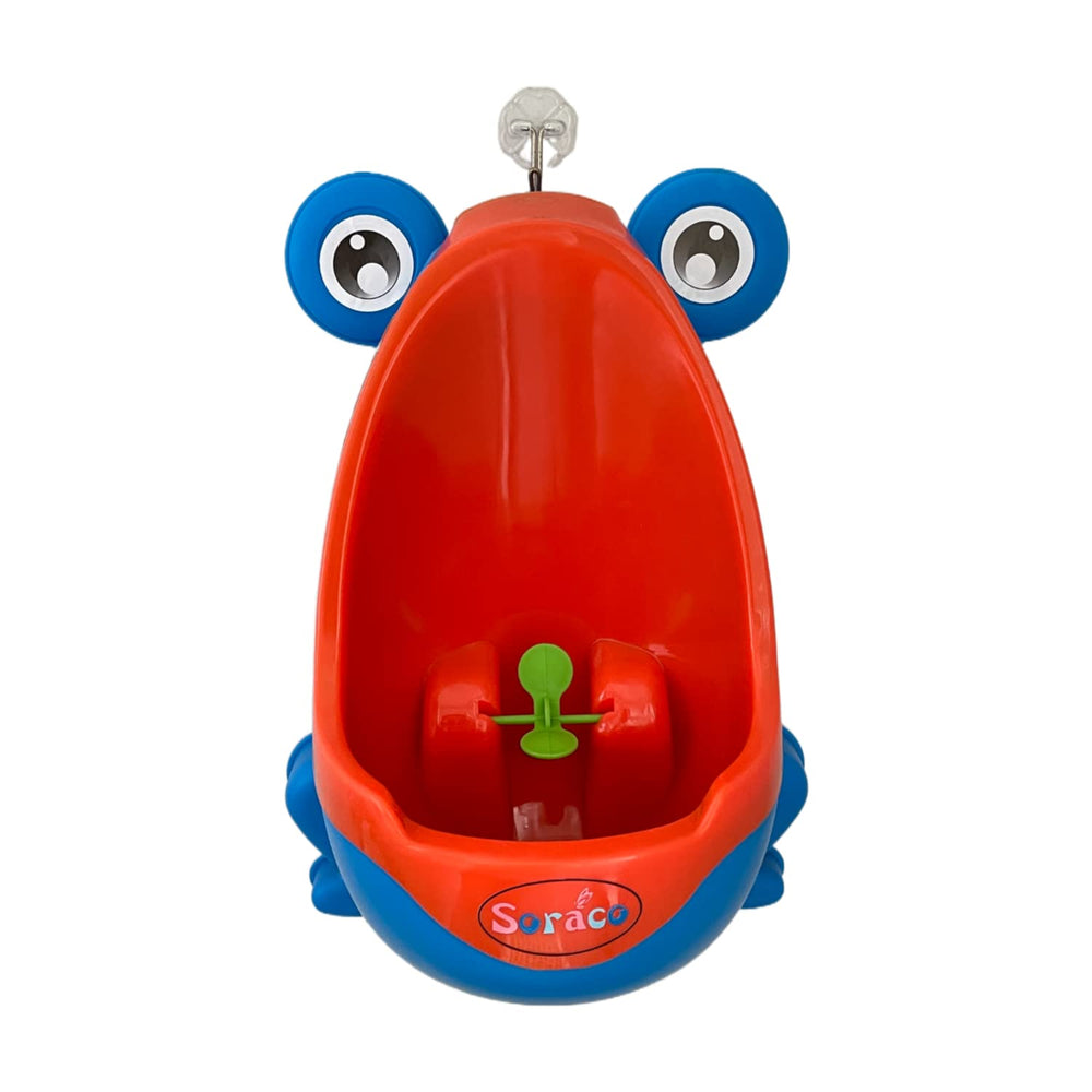 Soraco Frog Potty removable bowl insert simplifies cleaning during potty training.