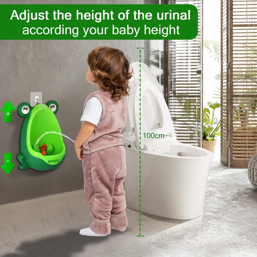 Soraco wall hook provides secure mounting on smooth surfaces before use.