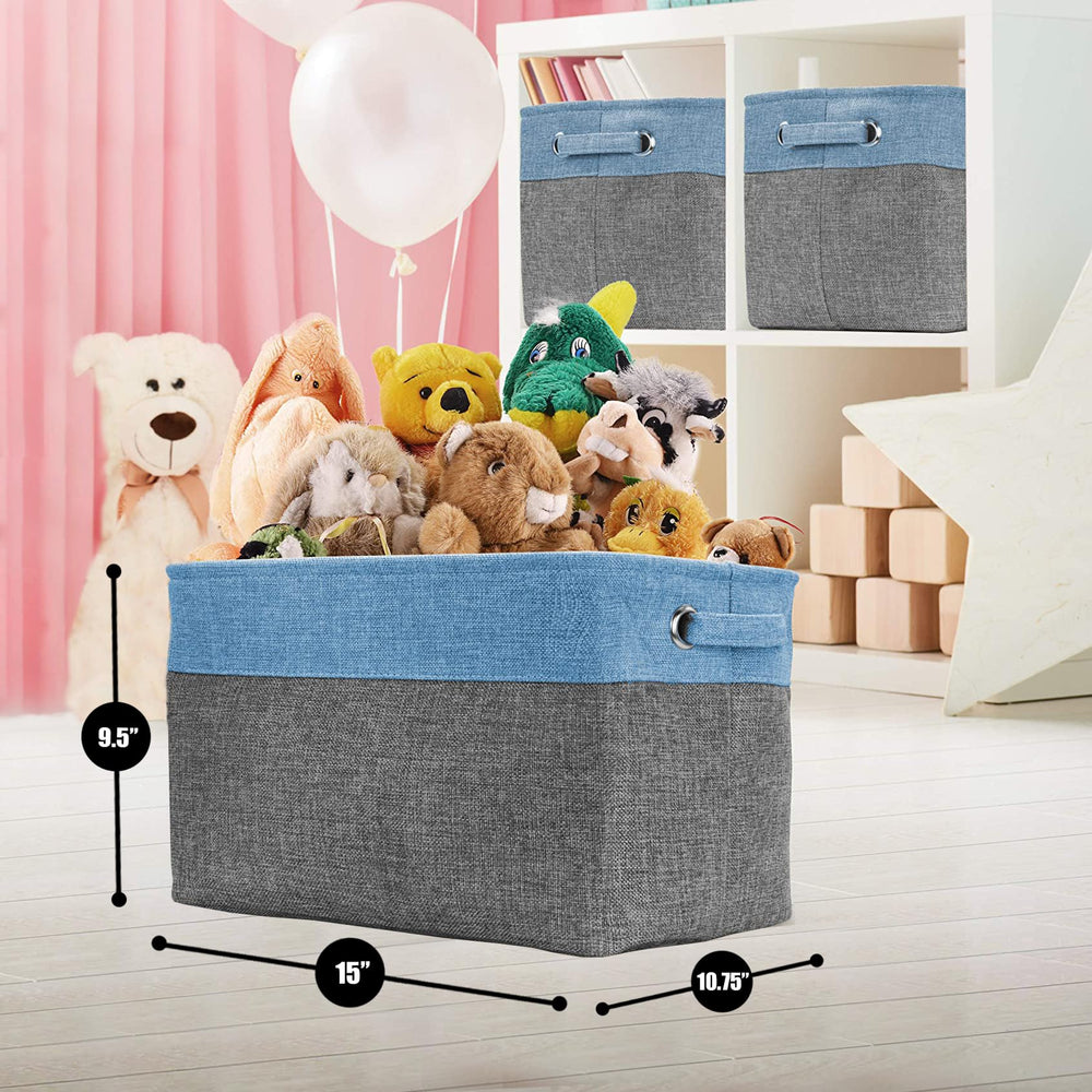 Sorbus Cubby Aqua collapsible fold highlights space-saving design.
