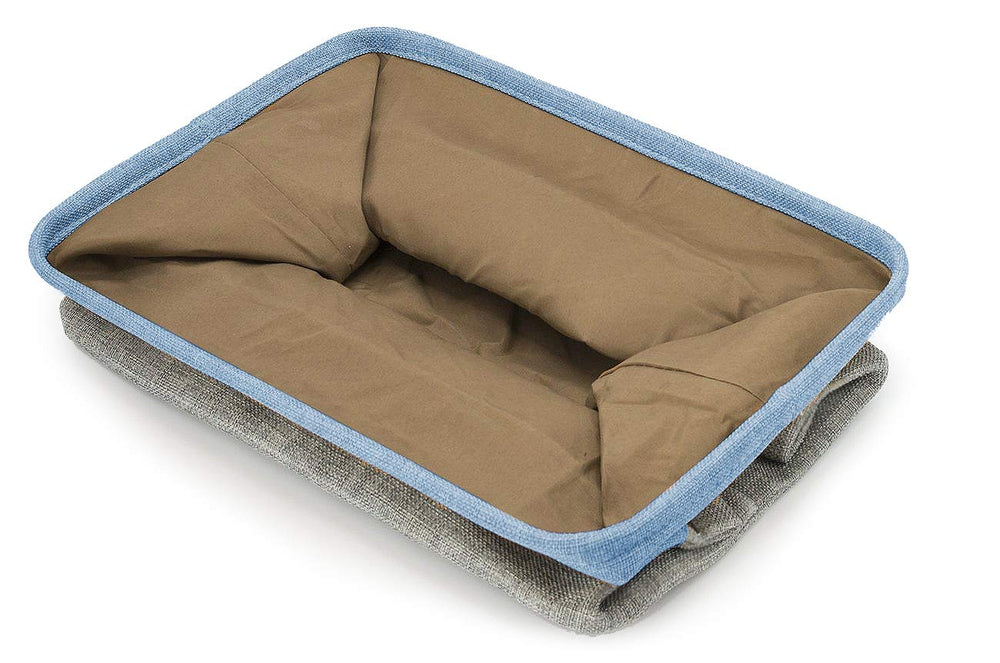 Sorbus Cubby Aqua in cubby unit showcases versatility.