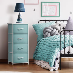 Sorbus dresser storage tower fabric-drawers highlight soft storage for clothes and toys