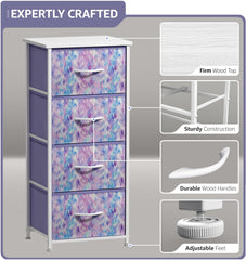 Sorbus storage tower with non-woven fabric bin for lightweight storage.