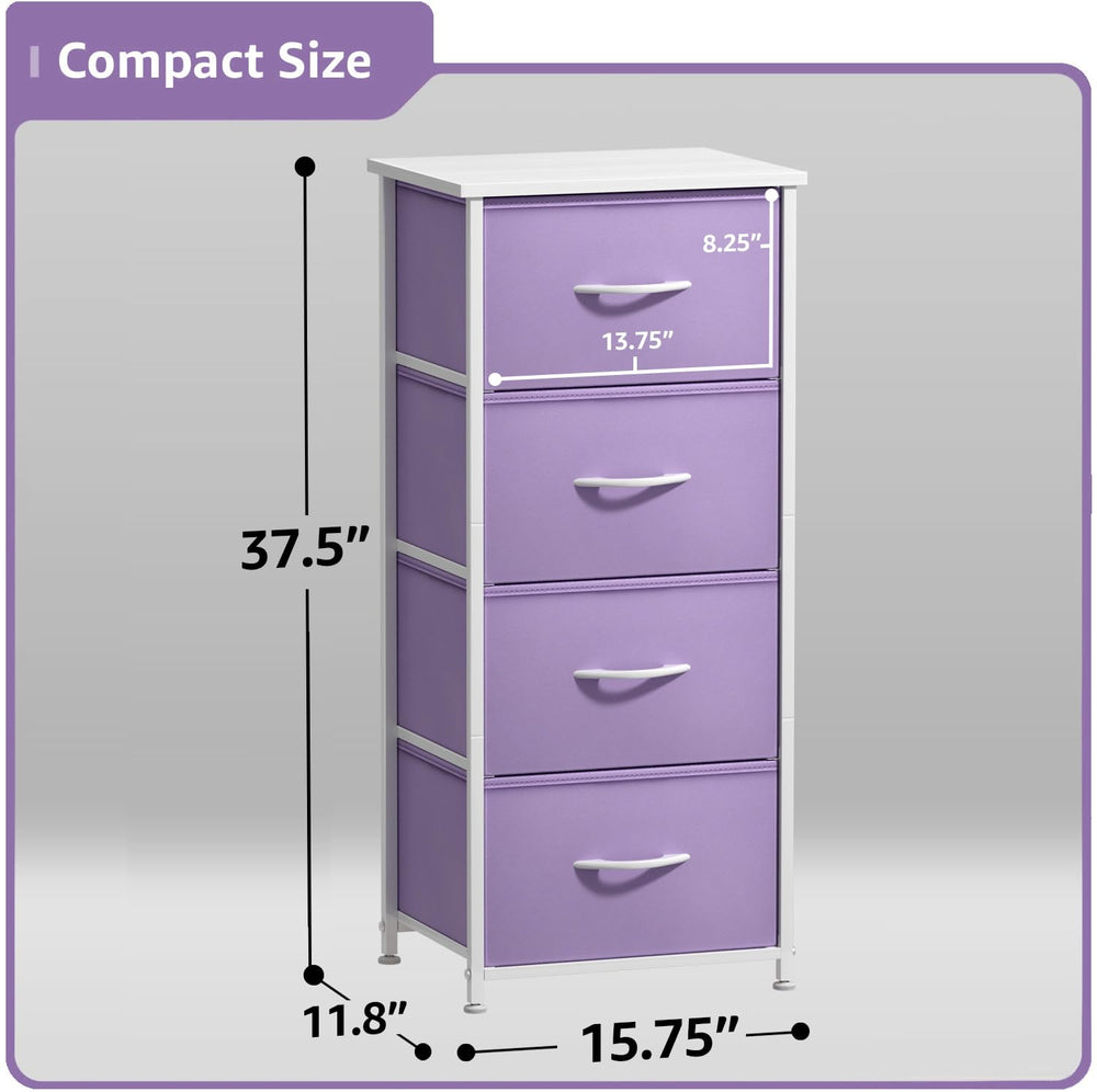 Sorbus dresser storage tower steel-frame emphasizes sturdy construction for daily use.