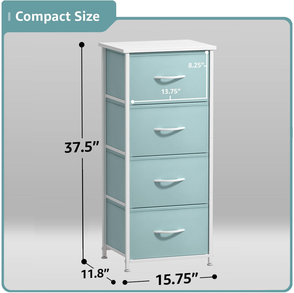 Sorbus dresser storage tower steel-frame emphasizes durable vertical organization