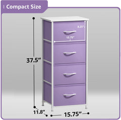 Sorbus dresser storage tower steel-frame emphasizes sturdy construction for daily use.