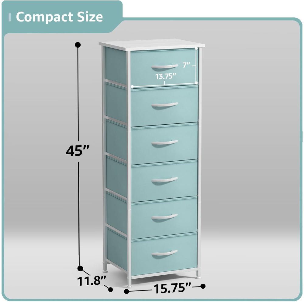 Sorbus fabric dresser aqua assembly steps for quick setup