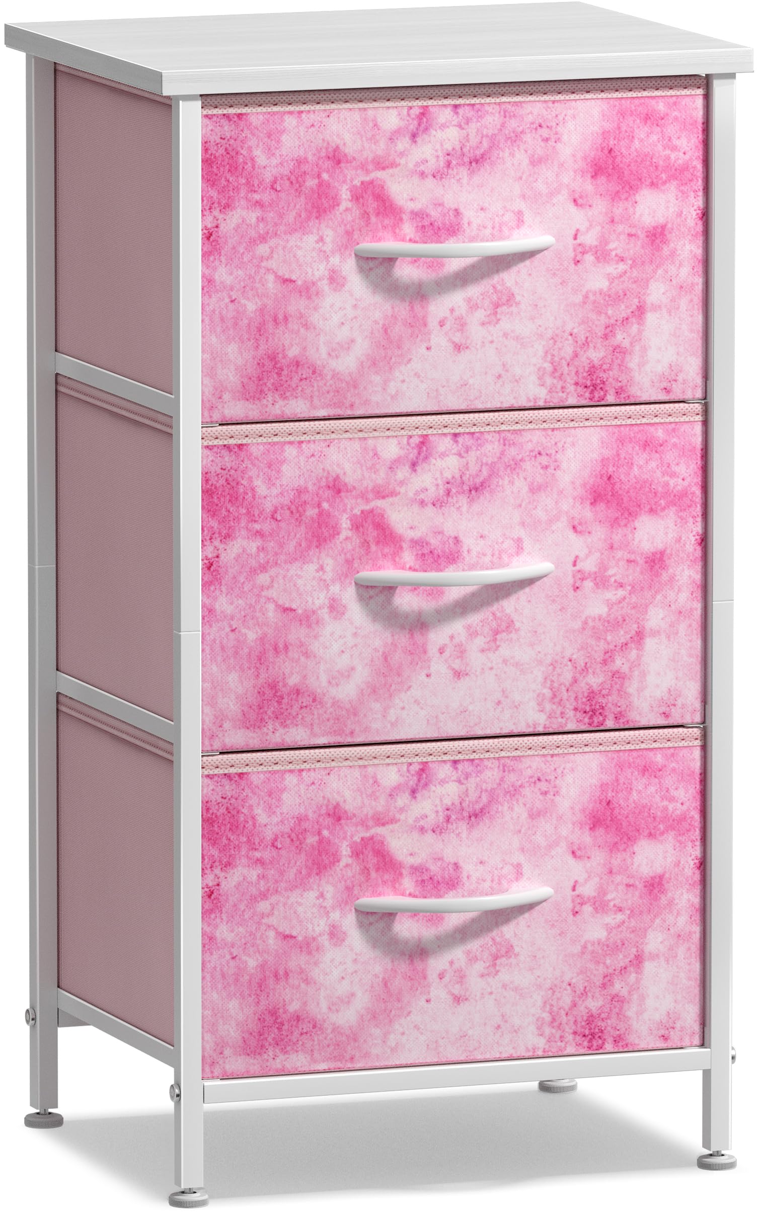 Sorbus nightstand compact footprint fits beside bed in small spaces