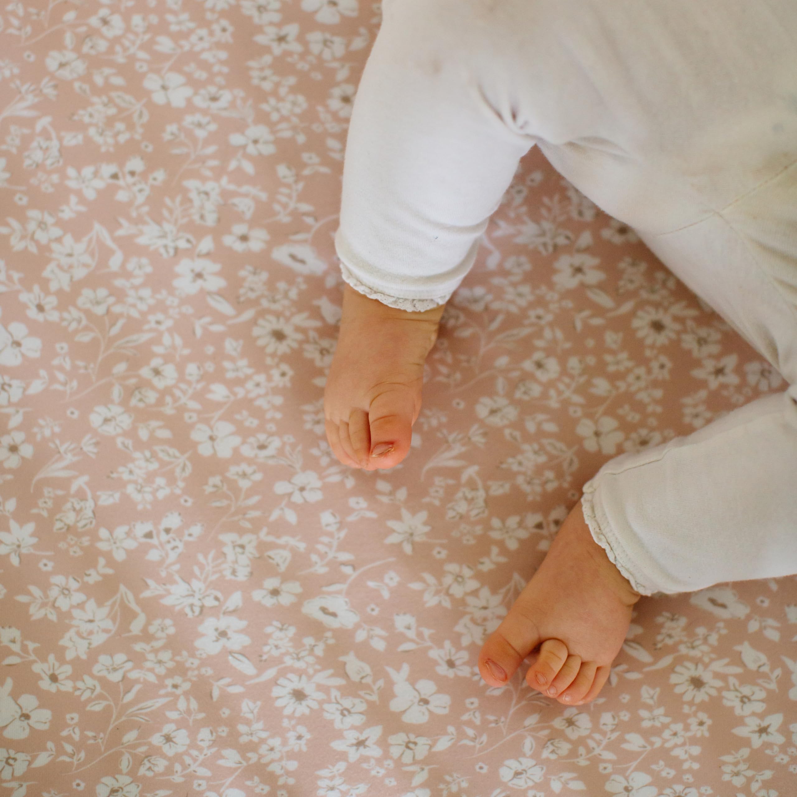 Sorrel + Fern care-friendly sheets with machine-washable convenience.