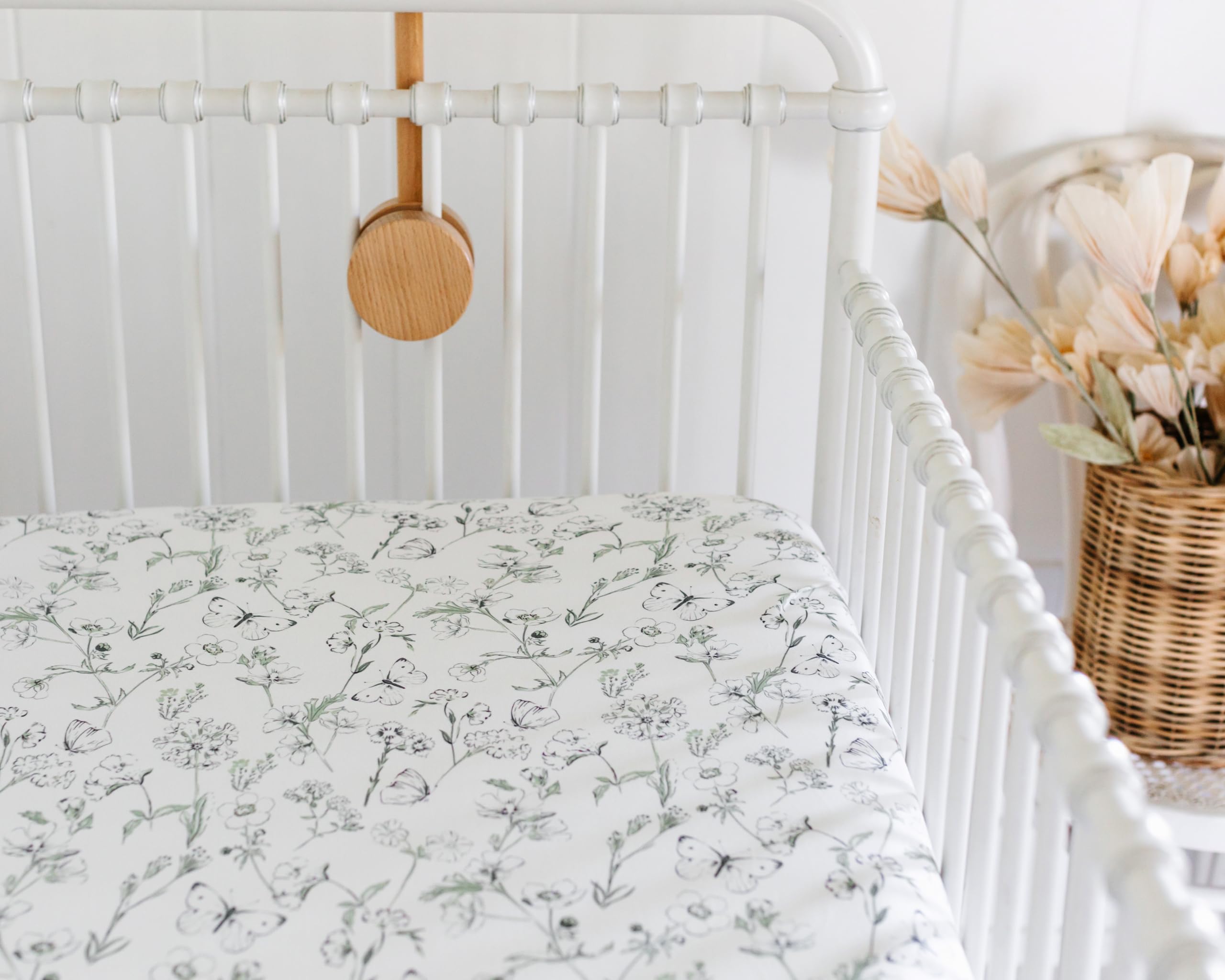 Sorrel + Fern close-up shows soft texture and gentle stretch for easy fitting.
