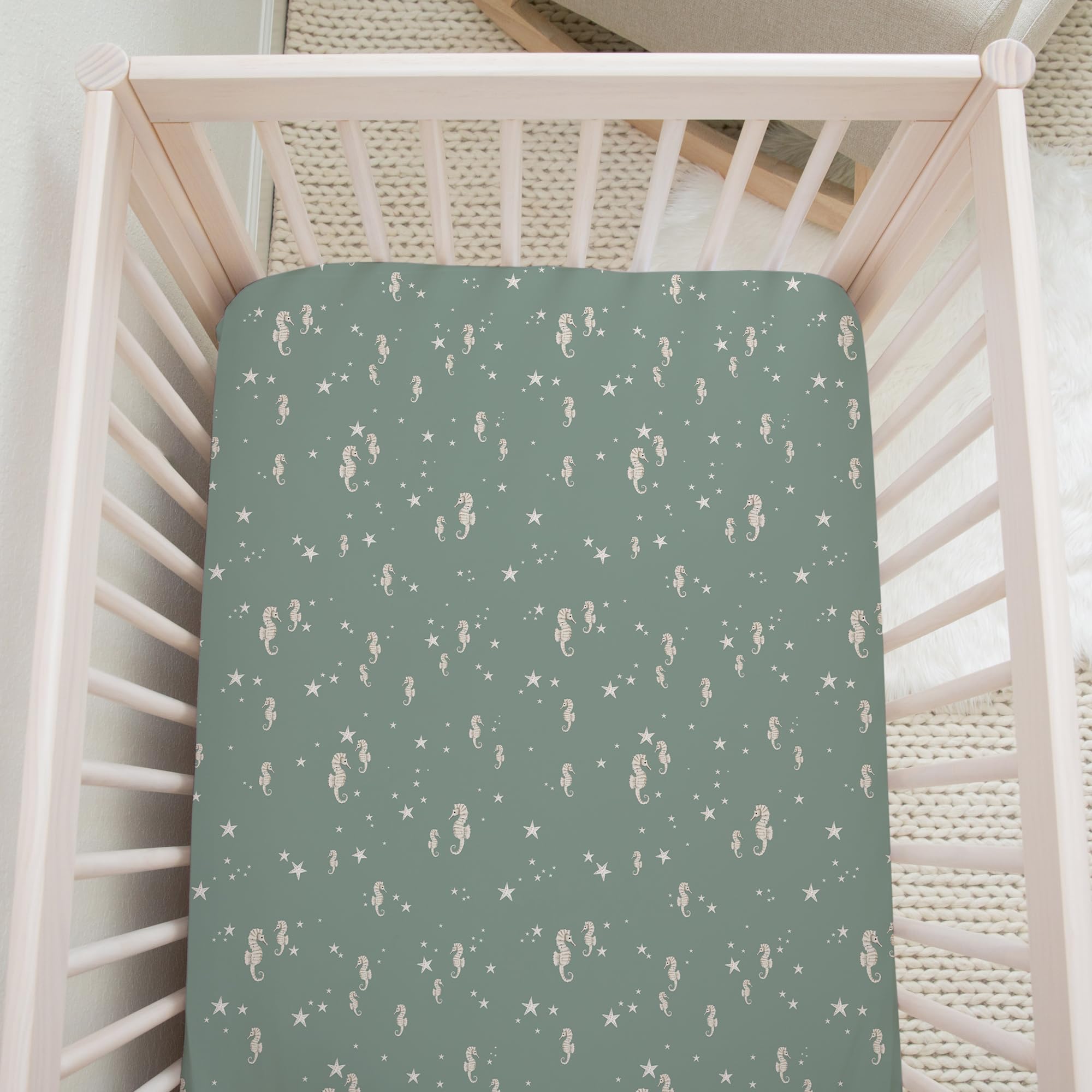 Sorrel + Fern Ocean Odyssey 2-pack image highlights durable organic cotton blend and color-fast design
