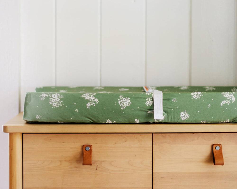Mom-designed Butterfly Garden motif adds soothing nursery aesthetics by Sorrel + Fern.