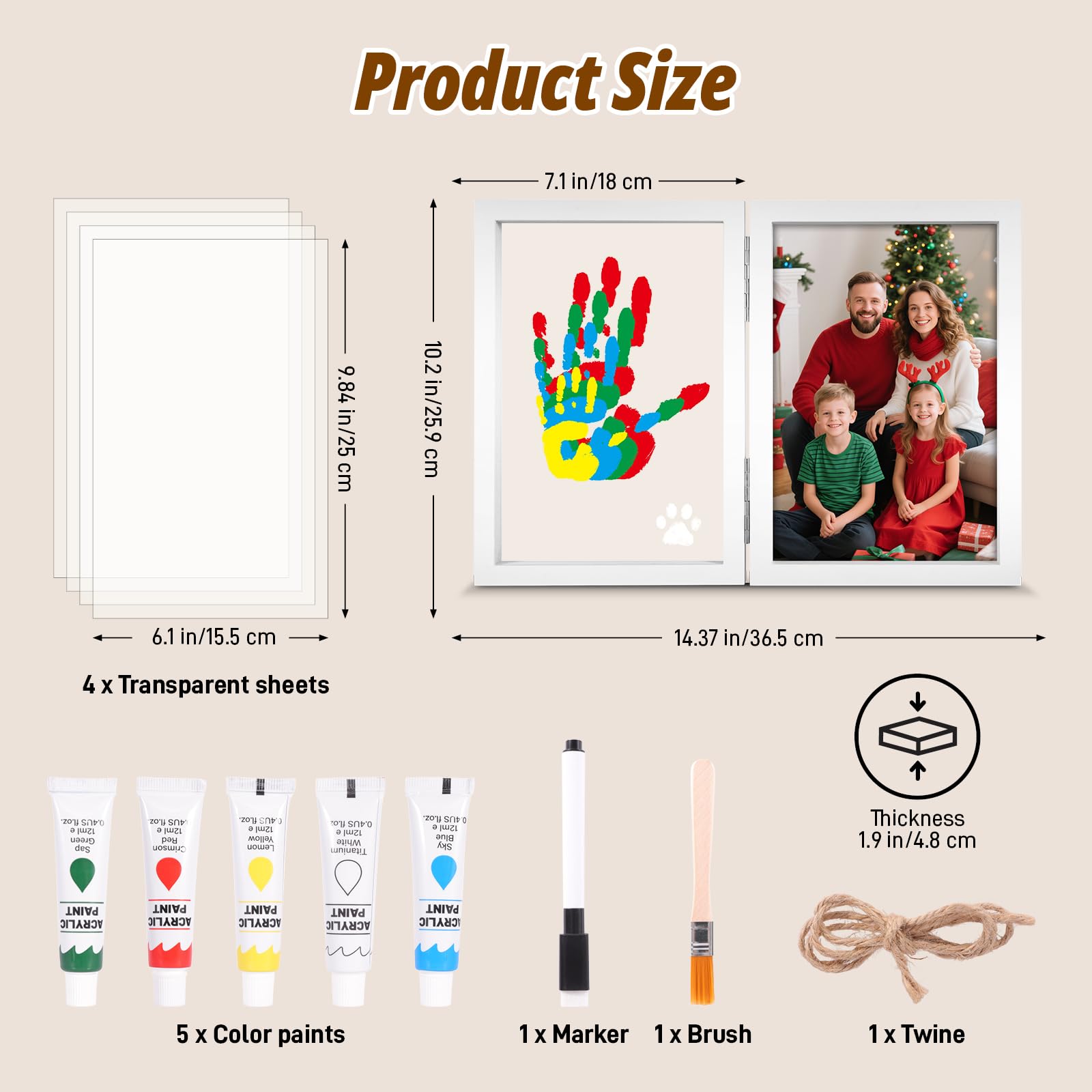 Sortnic baby-safe paint set lets tiny hands create memories without worry
