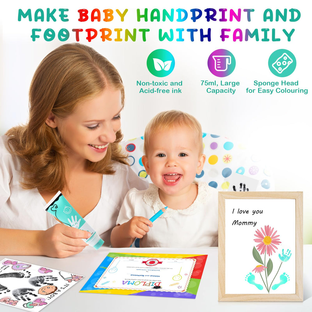 Sortnic mint-green pet pawprint ink yields clear keepsakes.