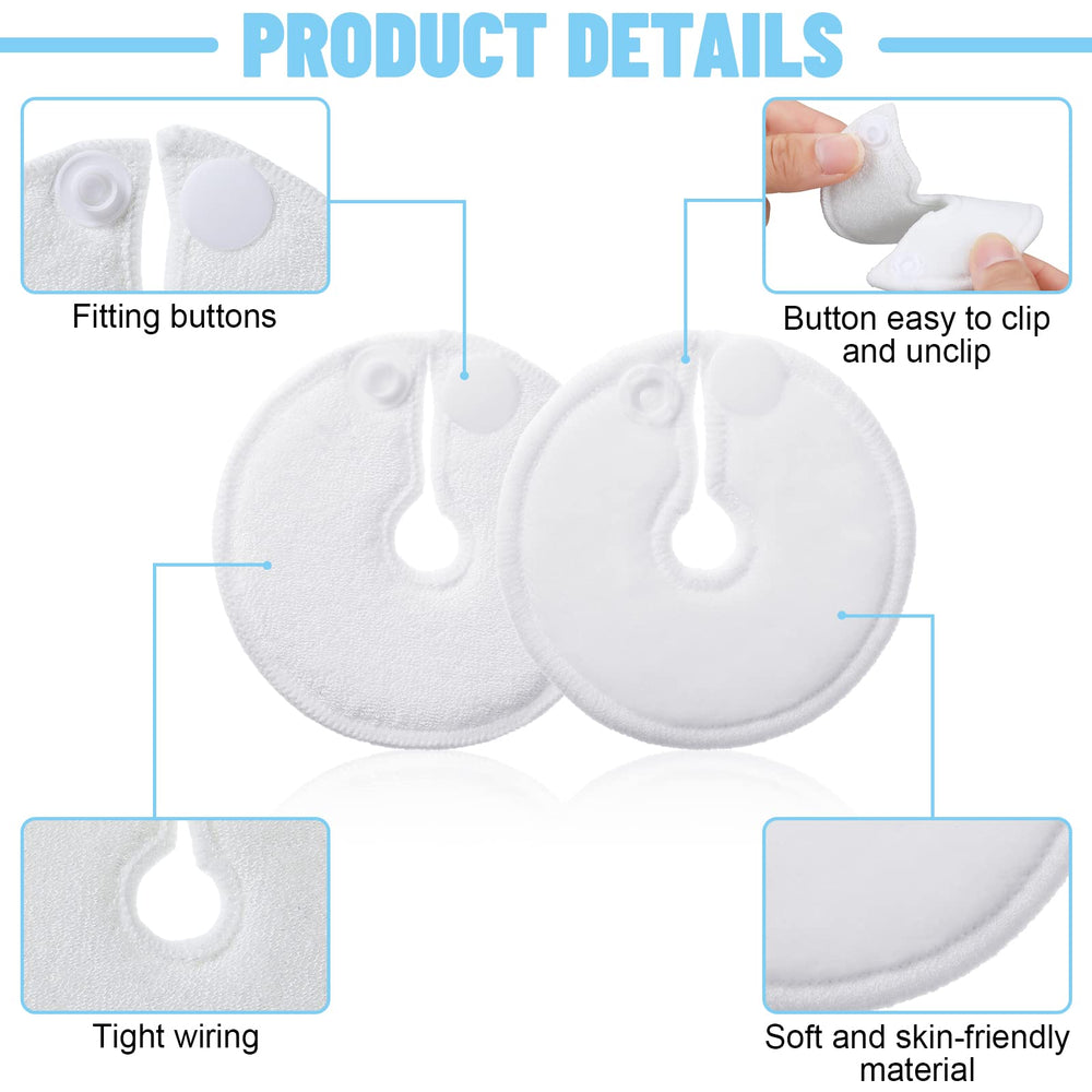 Sosation G-tube button covers soft cotton material provides skin friendly comfort