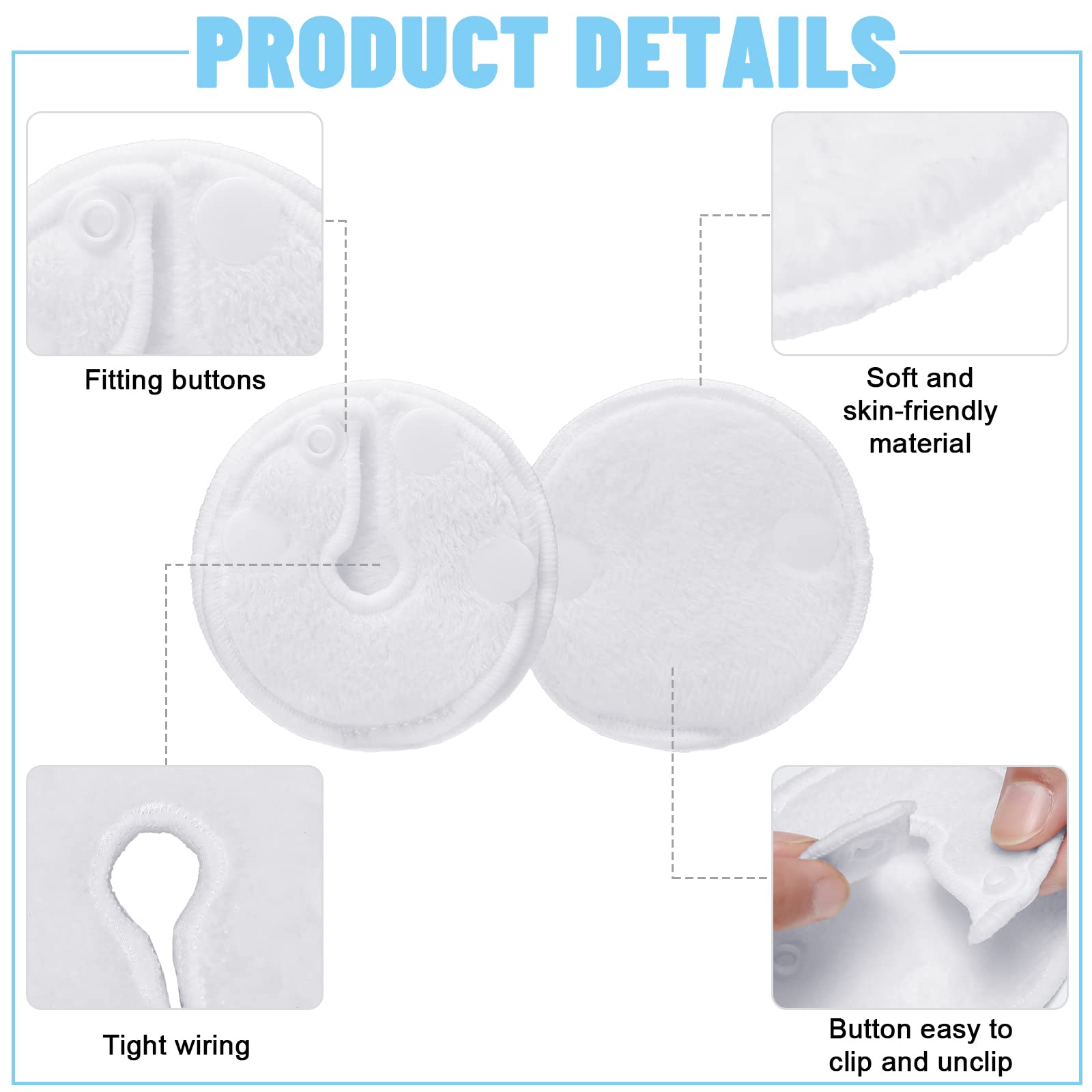 Sosation g-tube pad machine-washable and reusable for easy care.