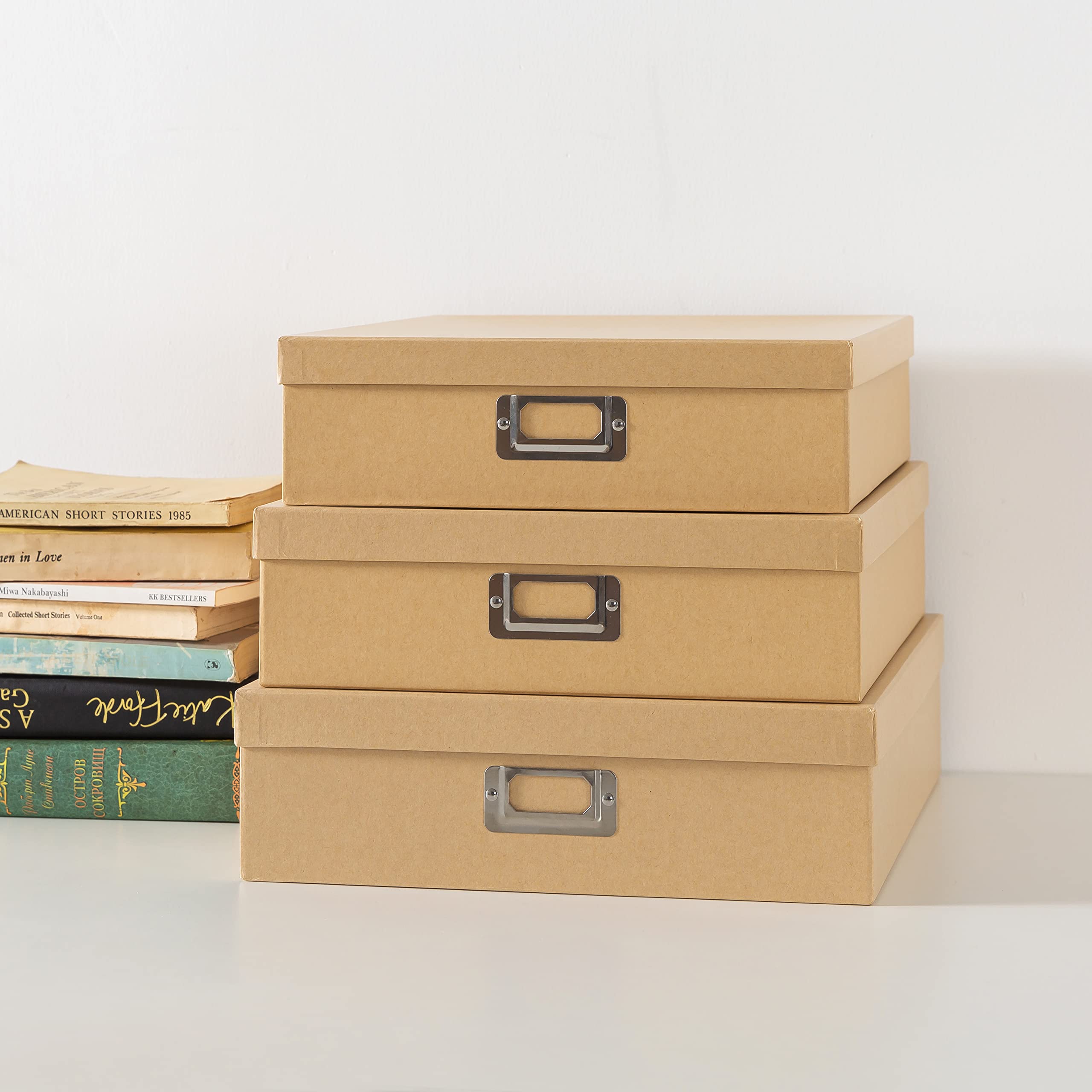 Soul & Lane paper storage organizer keeps craft materials tidy and accessible.