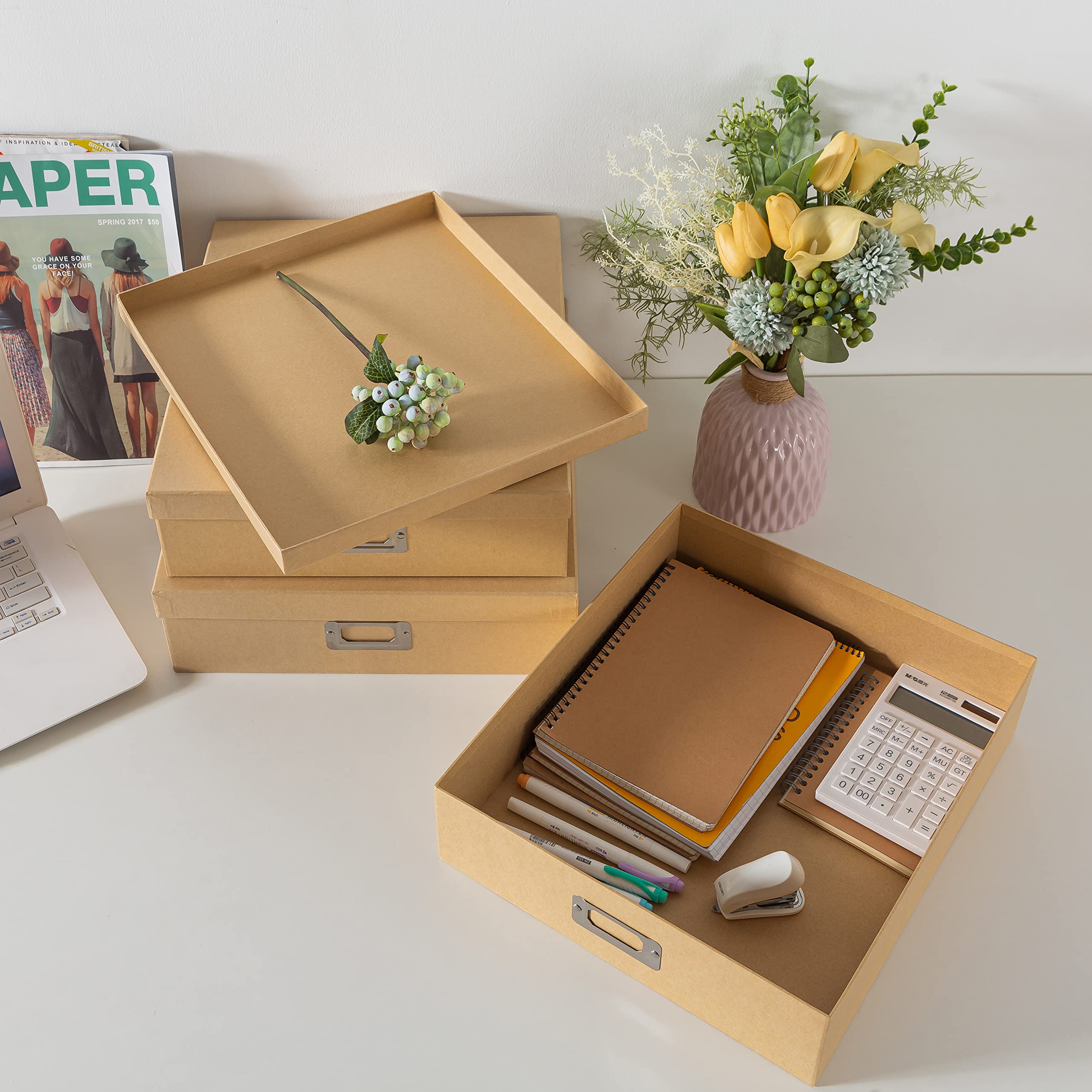 Soul & Lane scrapbook storage box ideal for embellishments and craft supplies.
