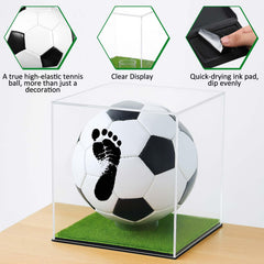 Soulchen ball pump keeps soccer ball in perfect shape for memories