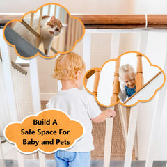 South to East baby play protected-space showing the net keeping tiny hands safe.