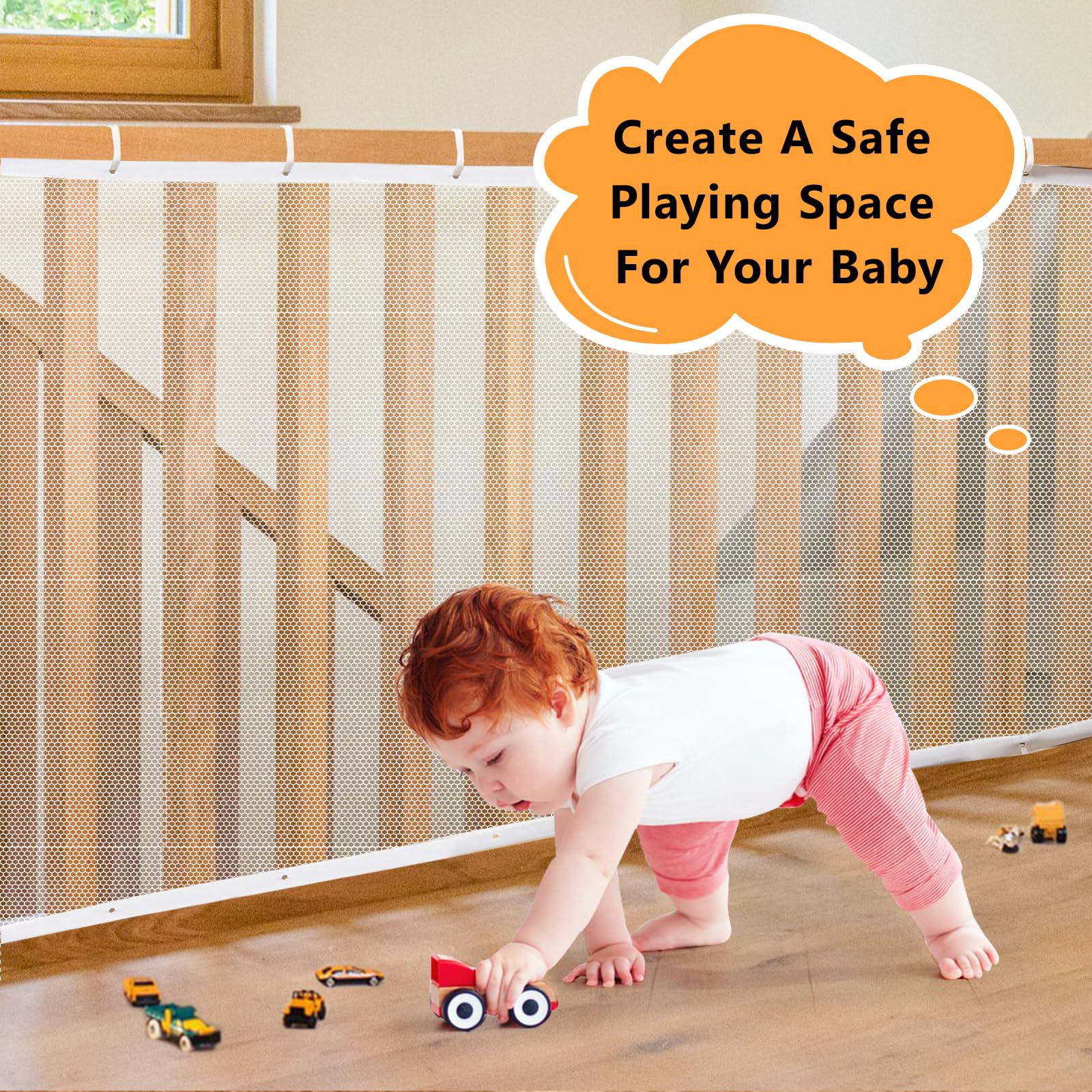 South to East pets balcony-guard shows barrier that helps manage dogs and cats outdoors.