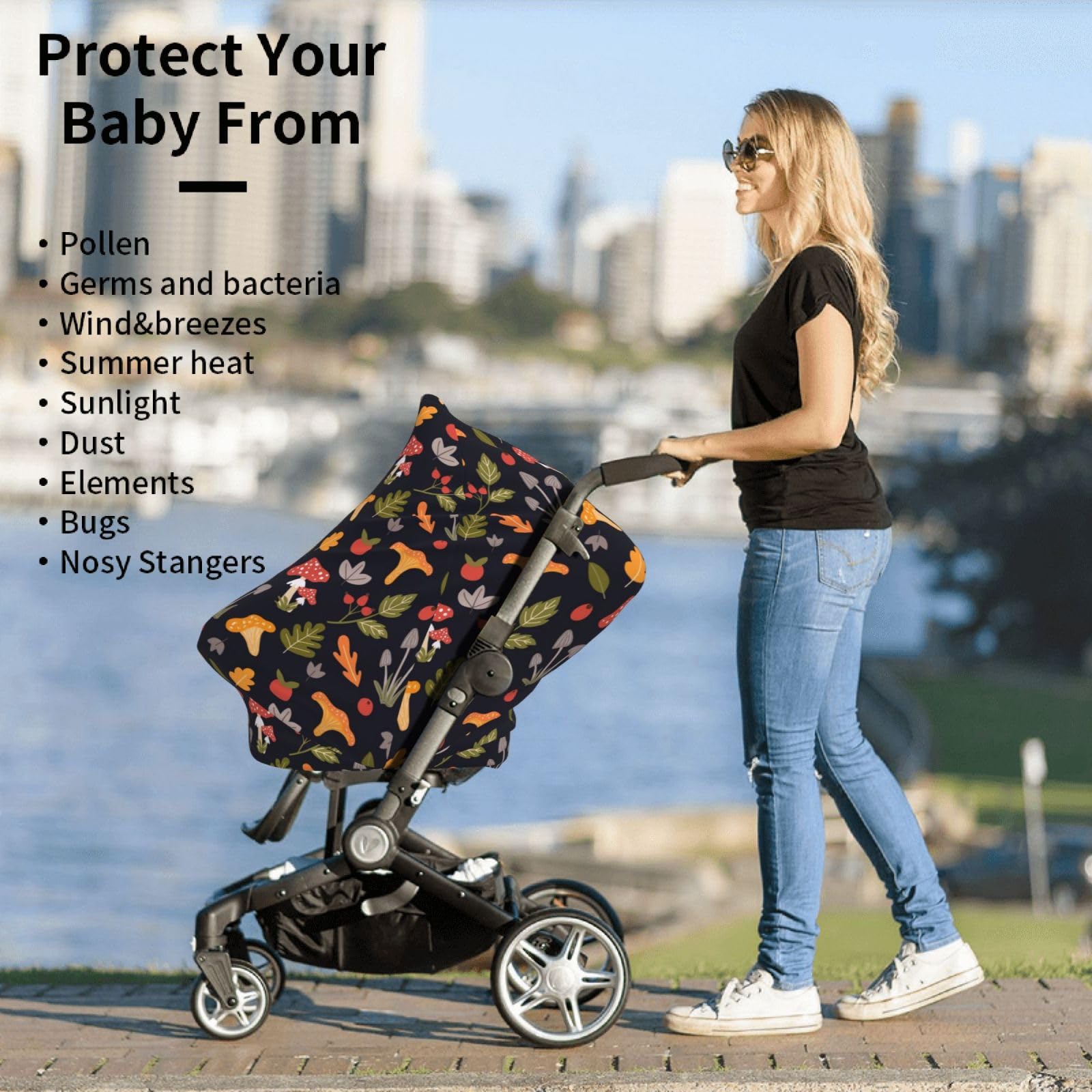 Sozzjile breathable polyester-spandex fabric offers stretch and airflow.