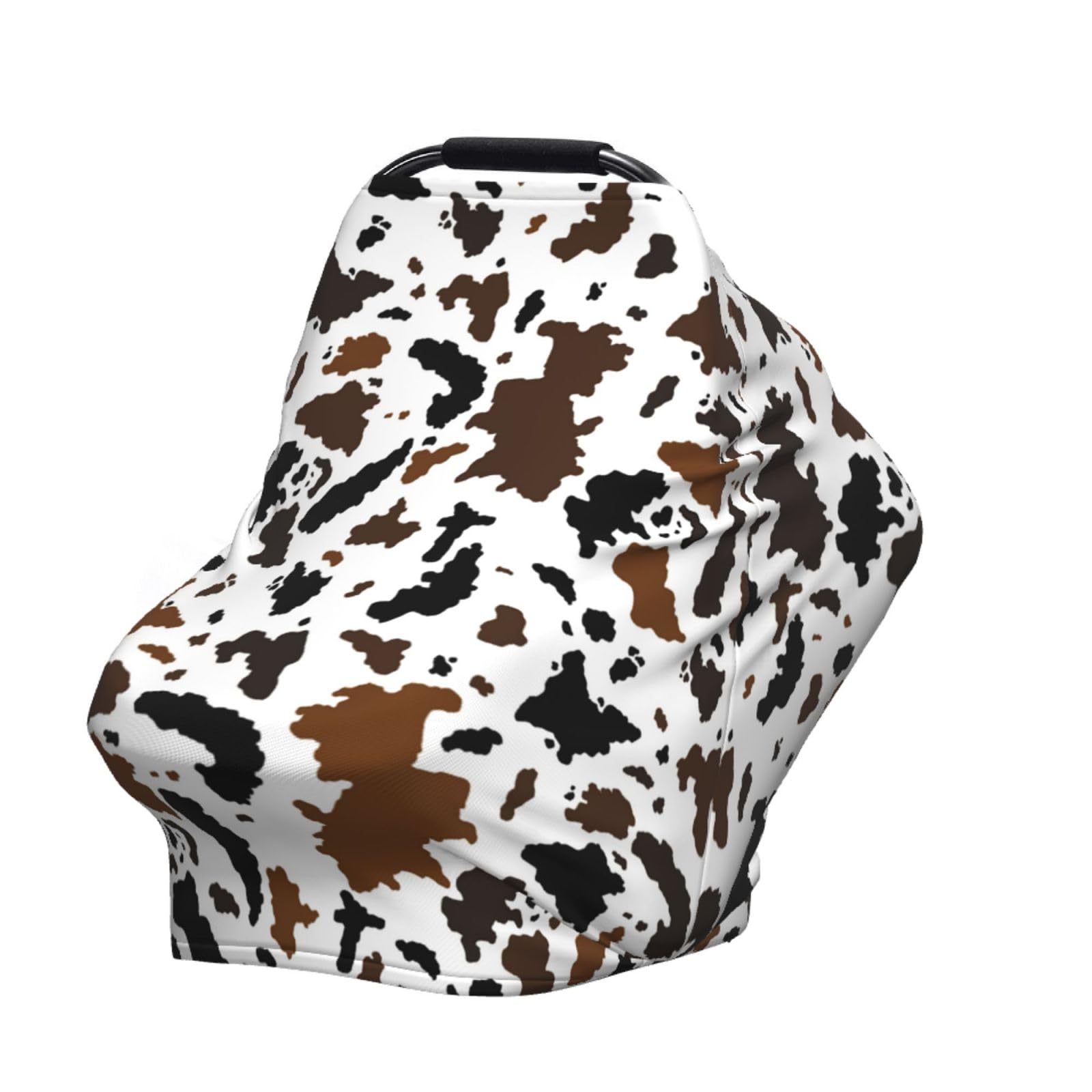 Sozzjile brown cow print multi-use gift ideal for baby showers.