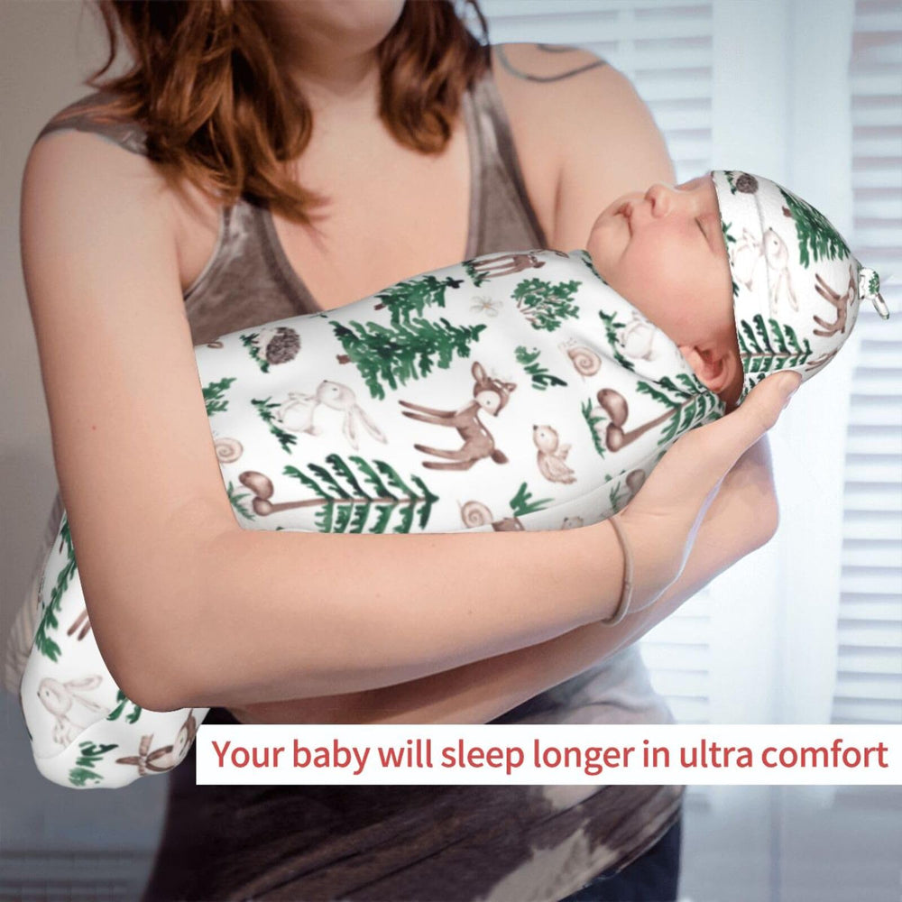 Sozzjile swaddle blanket no zip design for gentle and fuss free swaddling.