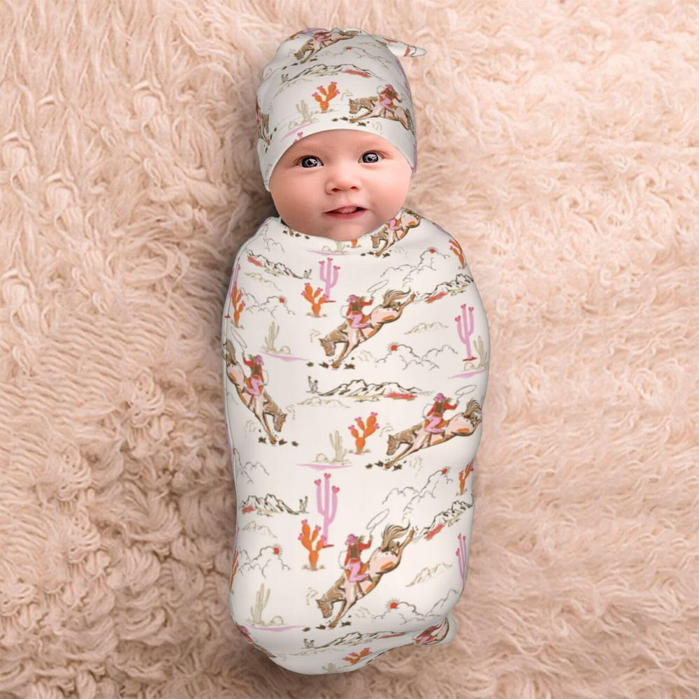 Sozzjile western baby gift-ready set makes a thoughtful baby shower present