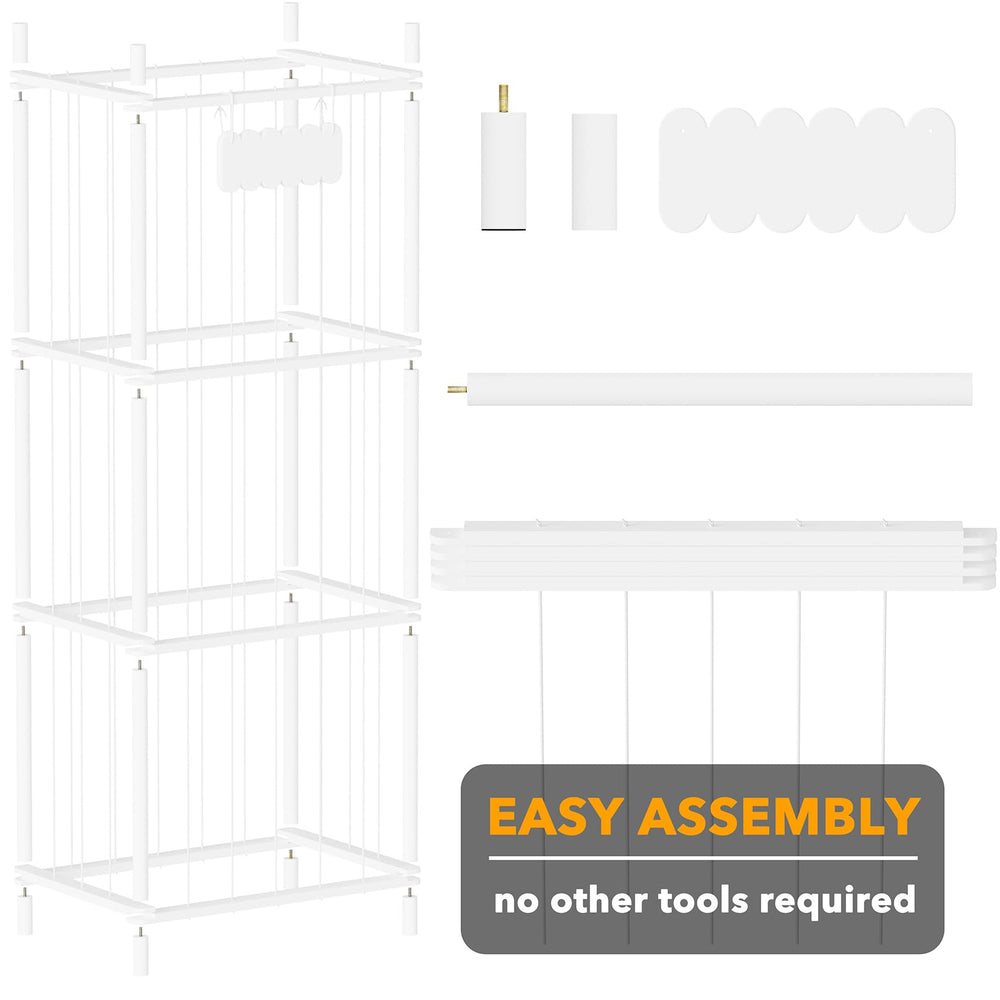 SpaceAid organizer helps kids reach toys safely and tidy up