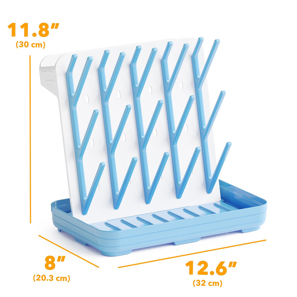 SpaceAid durable plastic construction is easy to clean and withstands daily use.