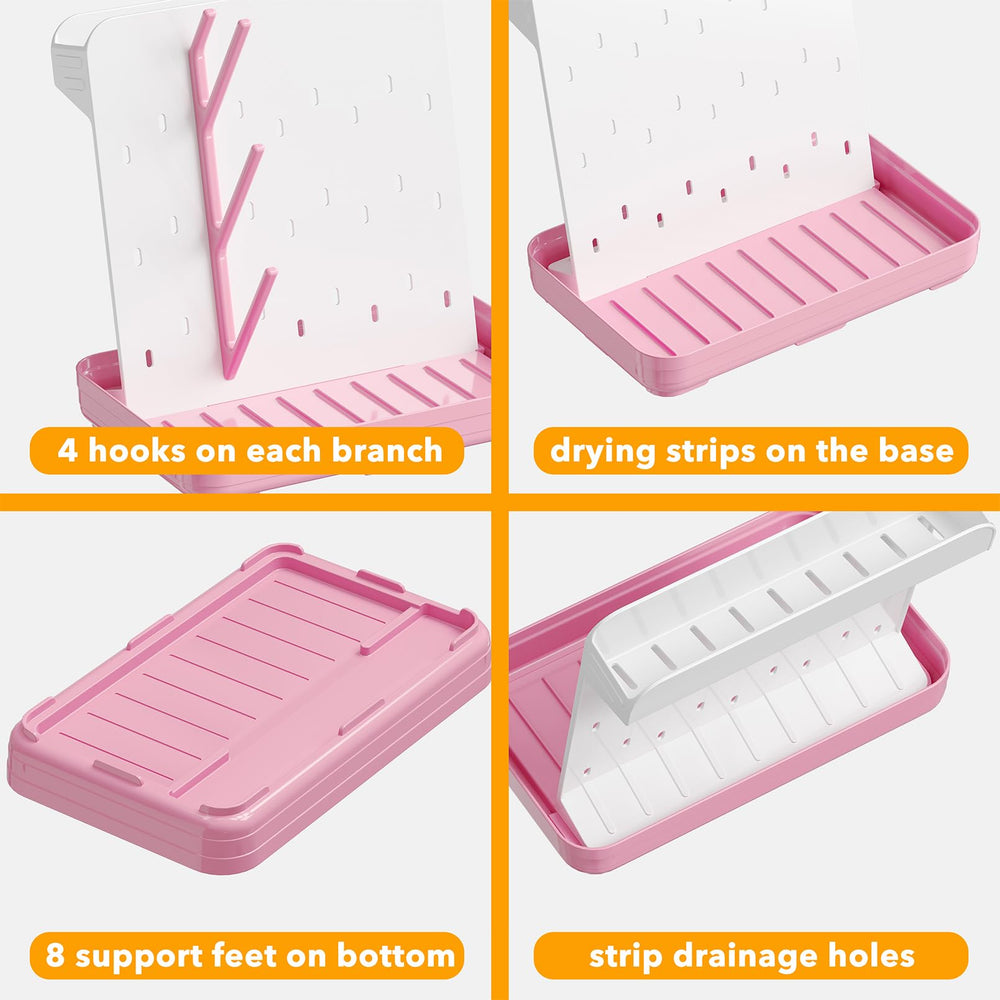 SpaceAid durable plastic construction ensures easy cleaning and long-lasting use