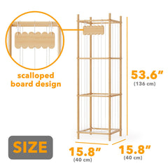 SpaceAid scalloped board personalization option to customize the animal zoo