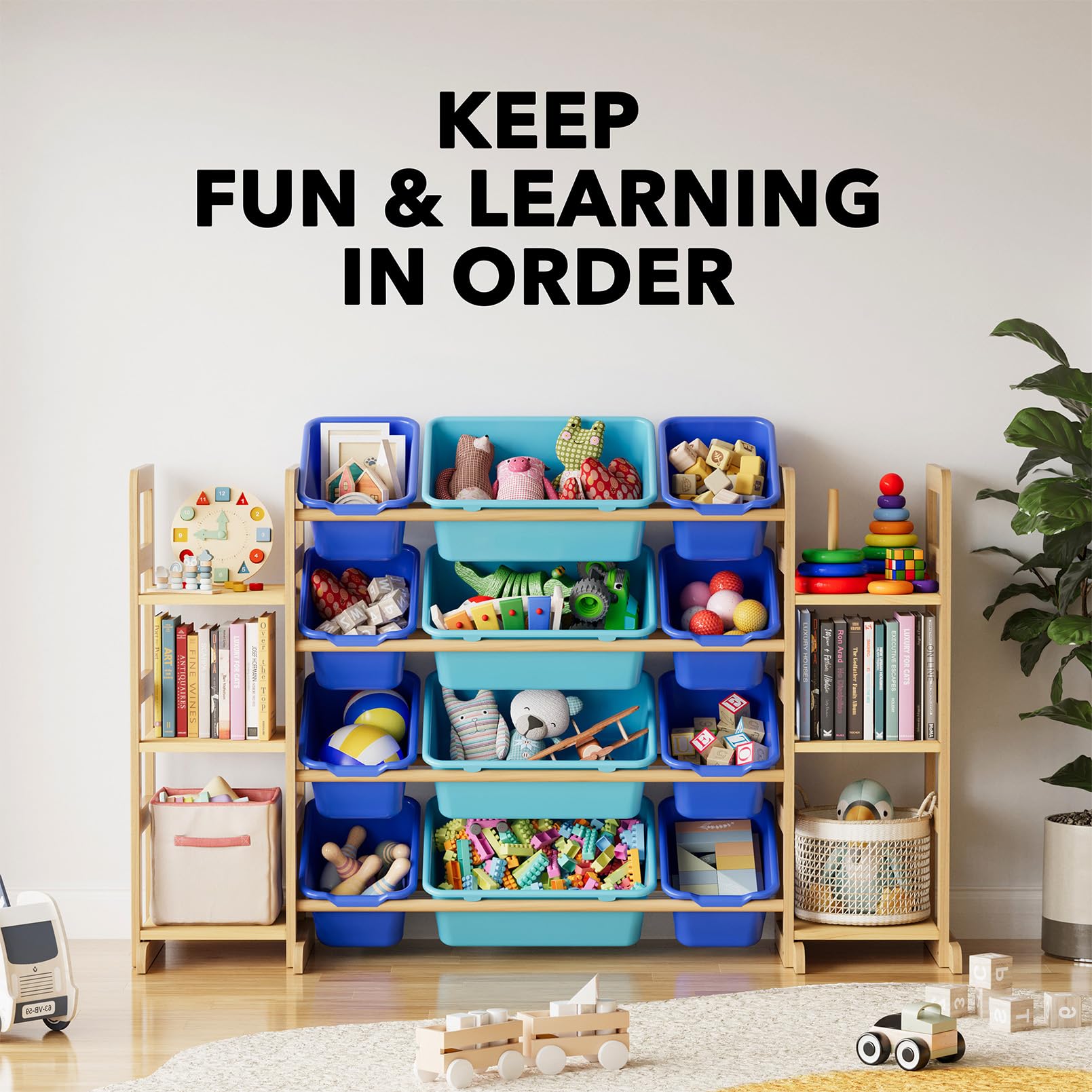 SpaceAid toy storage assembly instructions — quick setup without tool-heavy assembly.