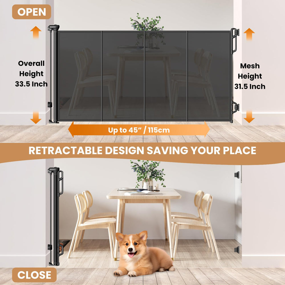 Spaceany reinforced rod close-up highlights durability for long-lasting child and pet containment.