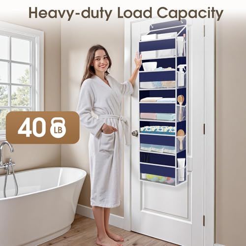 SpaceHacks 40lbs load capacity with reinforced bottom cardboard for sturdy organization