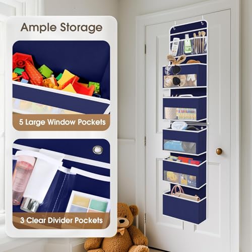 SpaceHacks easy install over-door hooks for quick setup