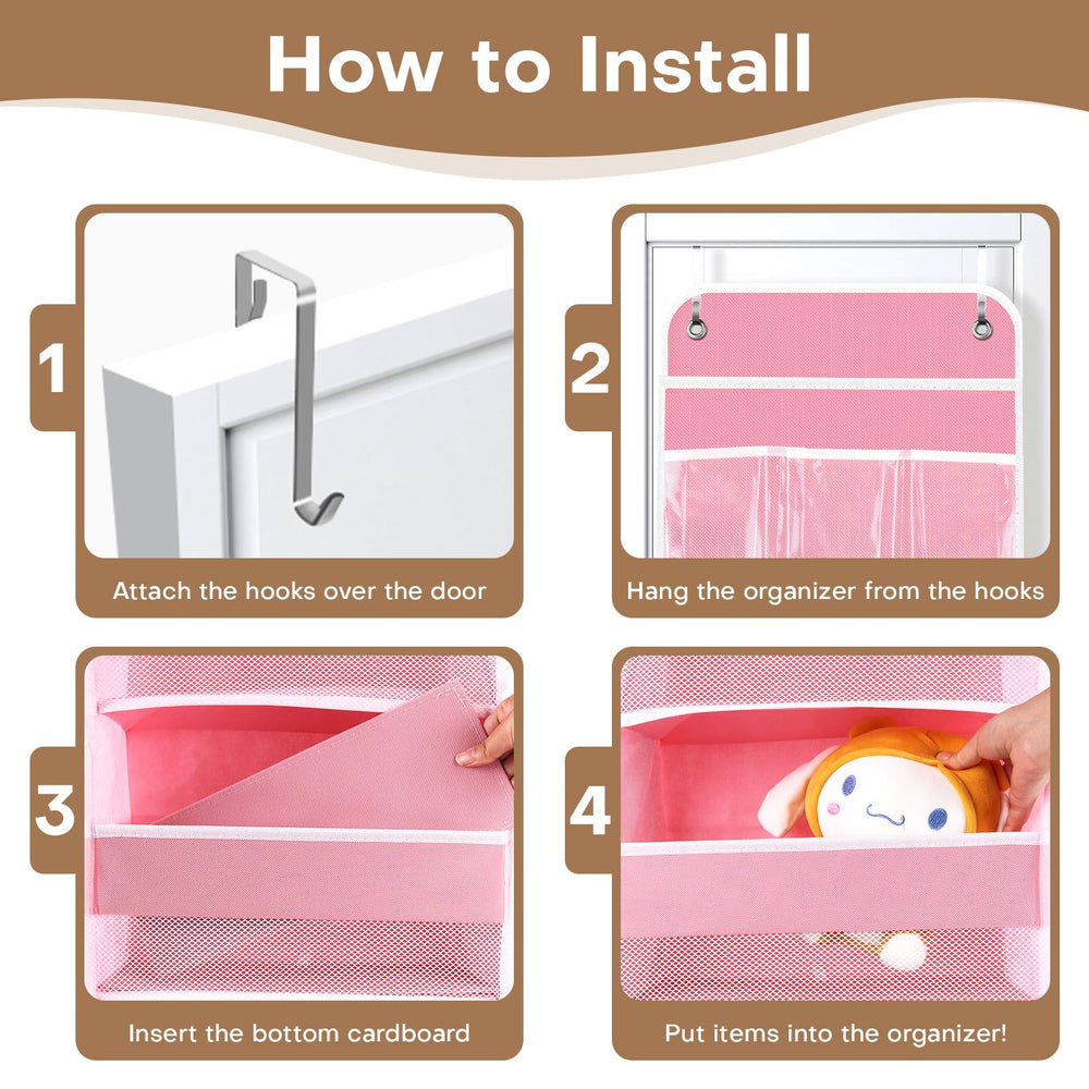 SpaceWhisper bathroom organization pink ideal for toiletries and personal care items