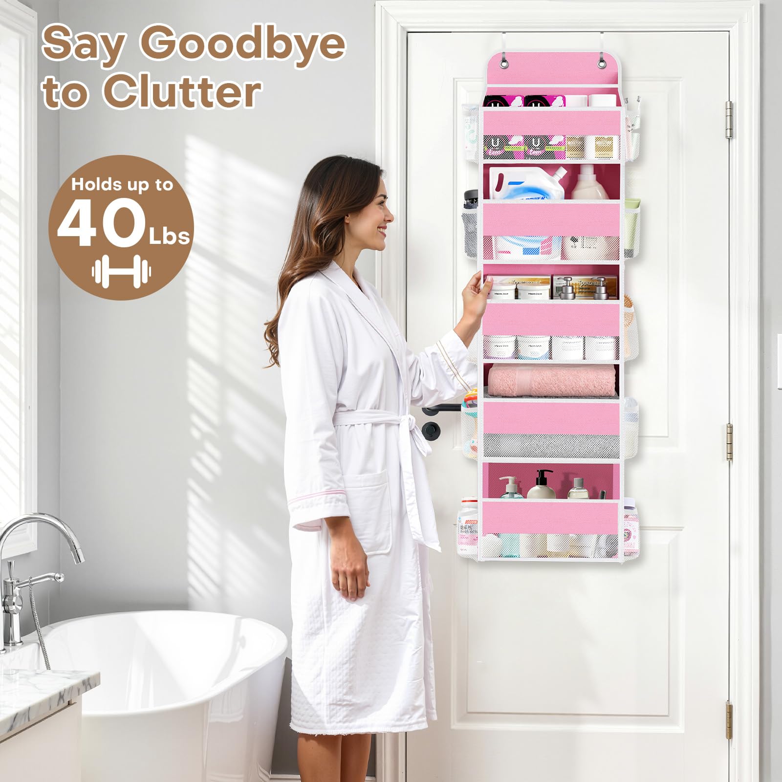 SpaceWhisper Bedroom accessories storage helps declutter scarves and small items