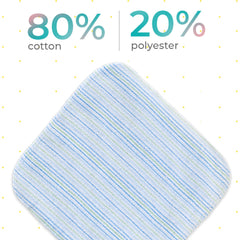 Spasilk absorbent baby washcloth 9x9 for quick cleanups