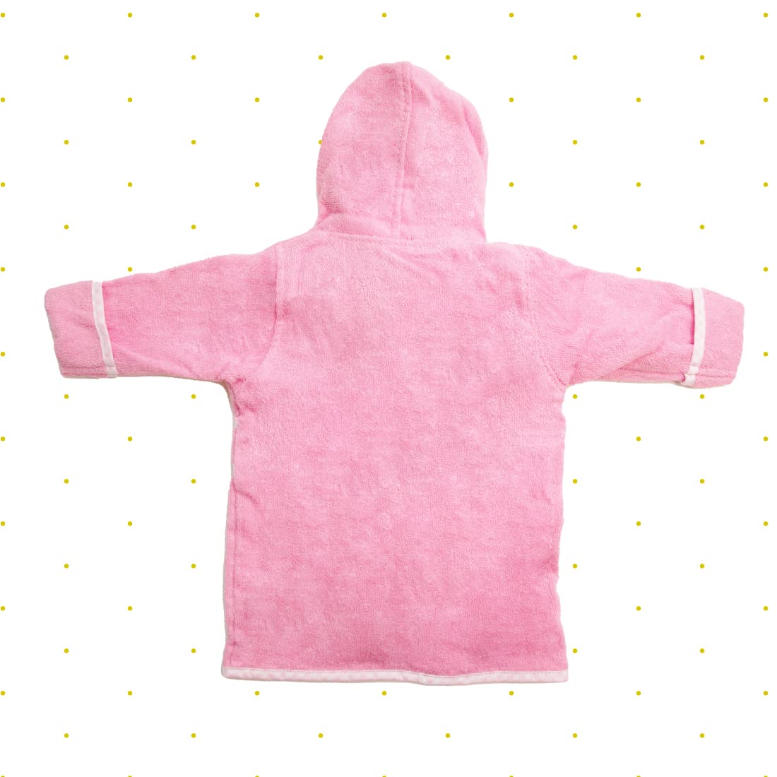 Spasilk pink fish applique detail adds cheerful charm to baby outfit