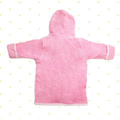 Spasilk pink fish applique detail adds cheerful charm to baby outfit