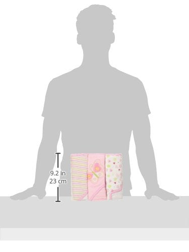 Spasilk hooded towel 26x30 inches provides easy wrap and gentle warmth after baths.