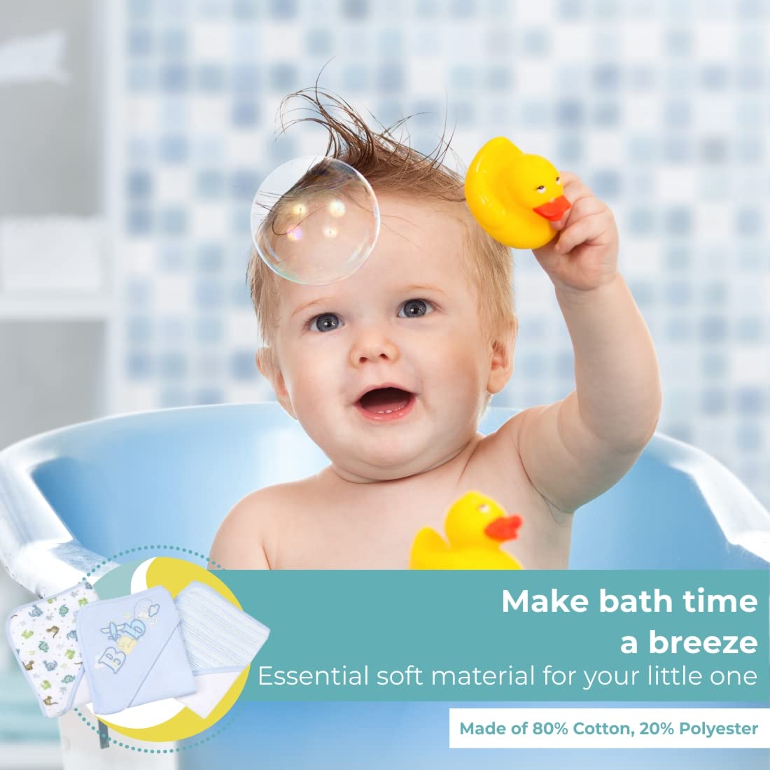 Spasilk baby shower gift set packaging highlights 23-piece value for gifting.