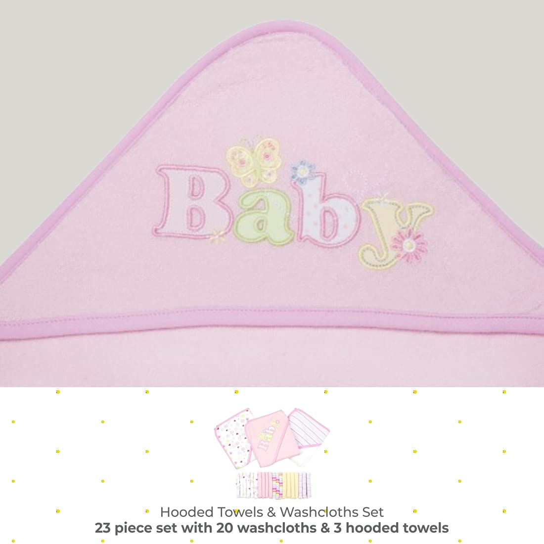 Spasilk baby washcloths pink closeup texture highlights gentle cleansing for delicate skin