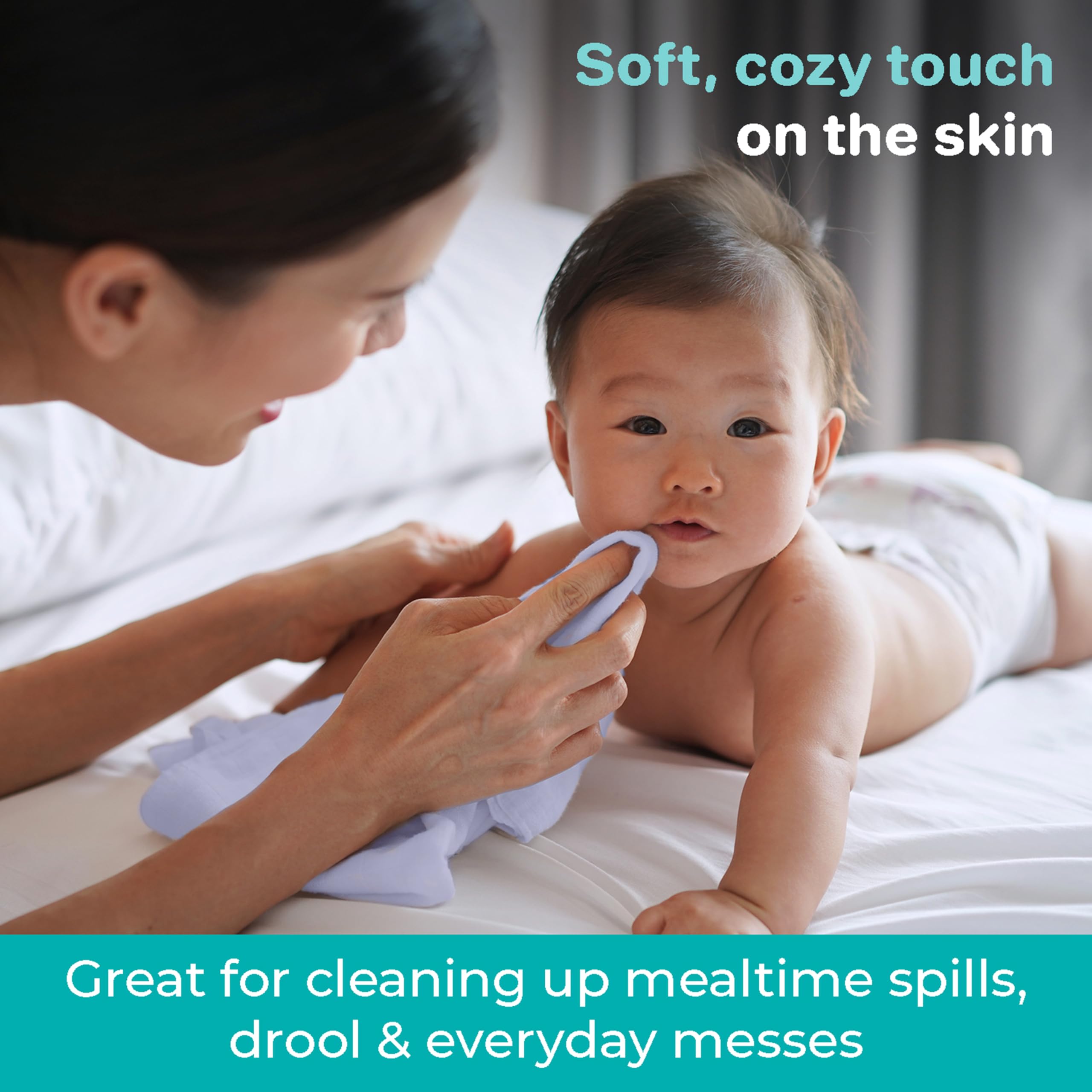 Spasilk bath-time washcloths with varied designs for playful routines