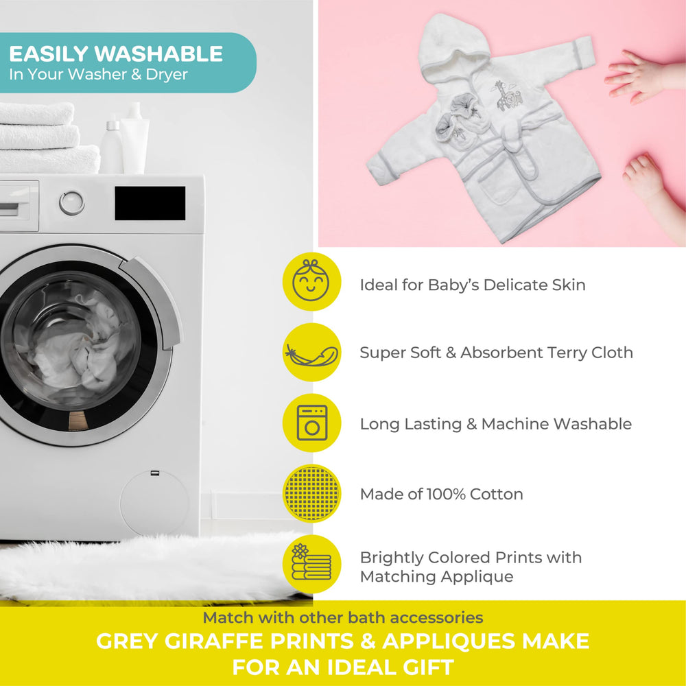 Spasilk care notes confirm machine-washable and dryer-safe fabric.