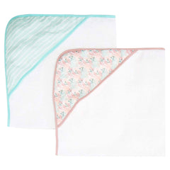 Spasilk extra plush hooded towel close-up showing soft terry fabric for gentle drying.